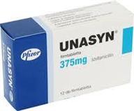 unasyn - ampicillin + sulbactam 375mg